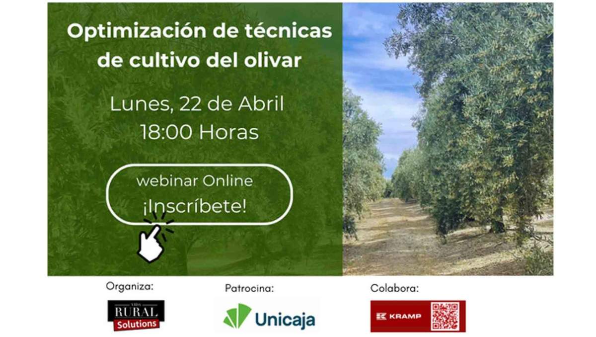 Jornada online: "Optimización de técnicas de cultivo del olivar"