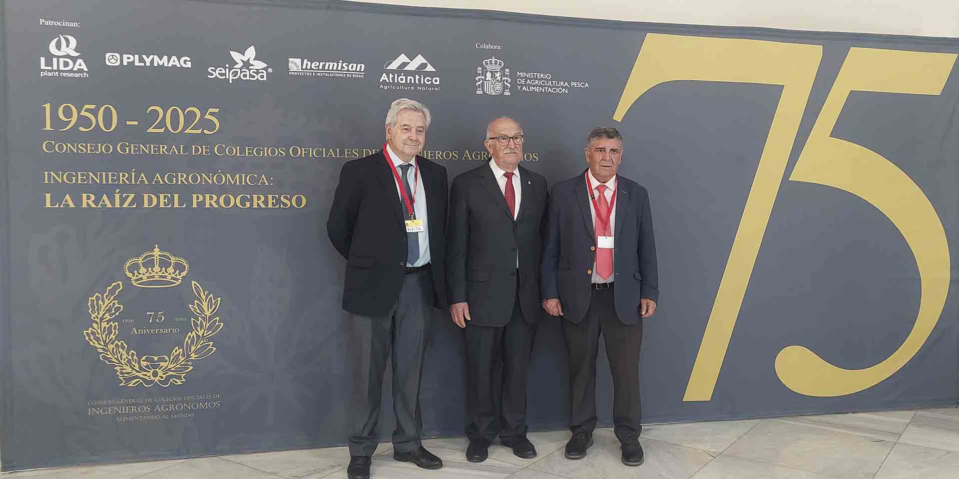 Arrancan los actos del 75 aniversario del Consejo General de Colegios Oficiales de Ingenieros Agrónomos
