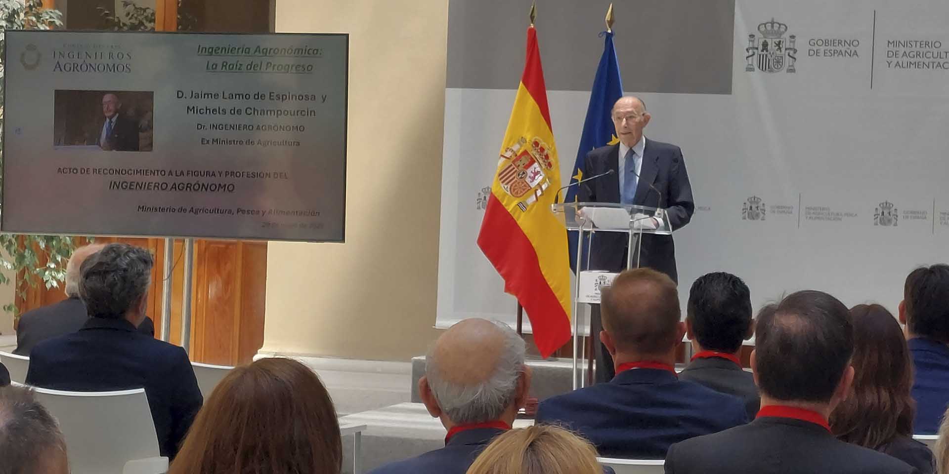 Arrancan los actos del 75 aniversario del Consejo General de Colegios Oficiales de Ingenieros Agrónomos