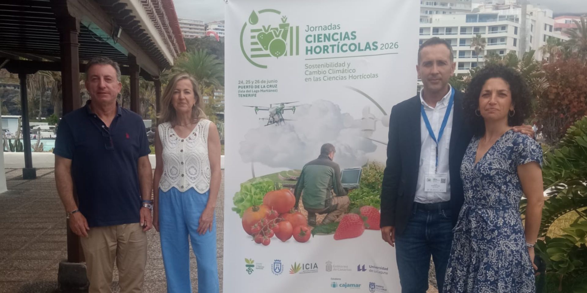 El Colegio participa en las Jornadas de Ciencias Hortícolas de la SECH celebradas en Tenerife