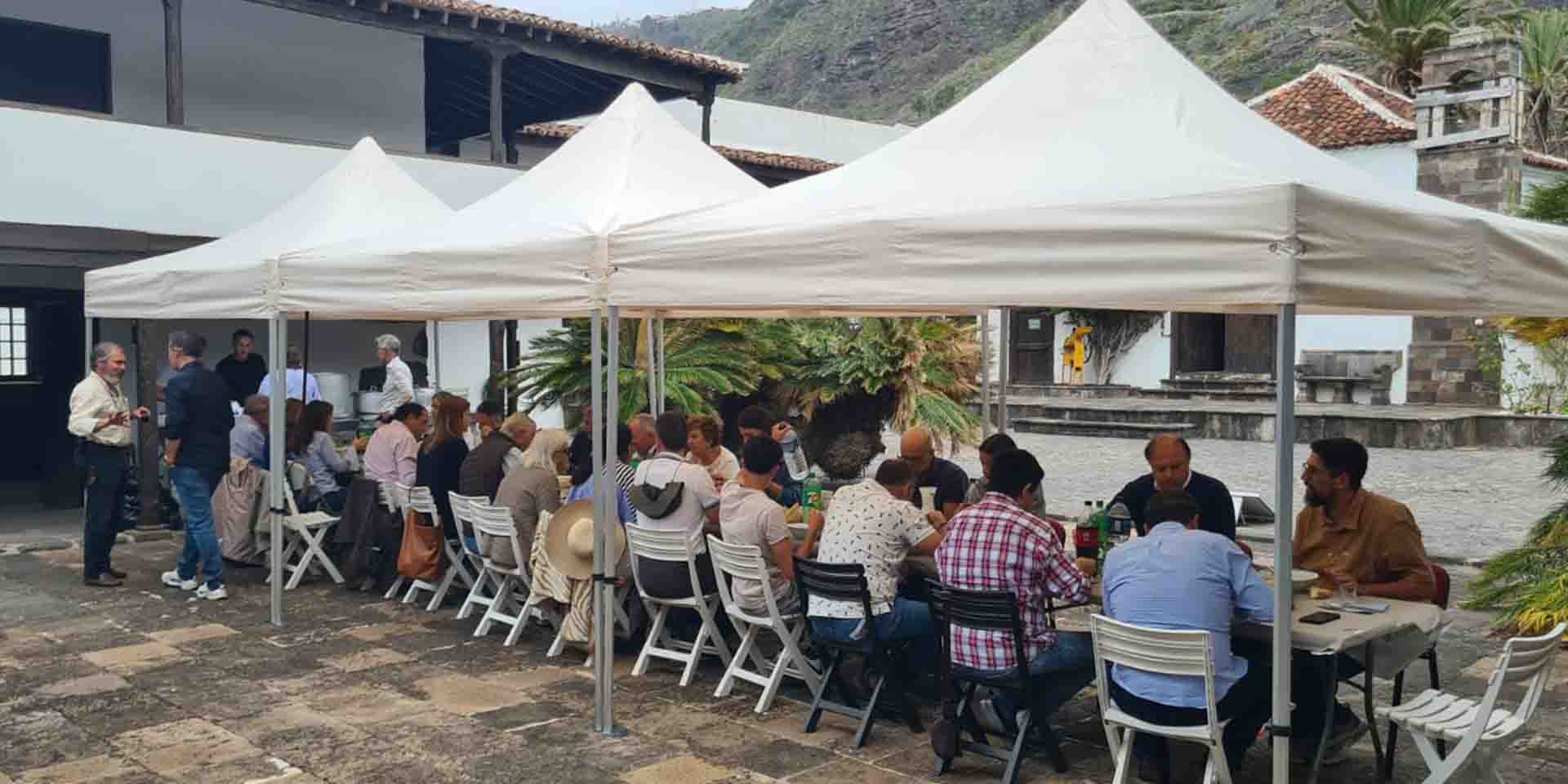 La Delegación de Tenerife celebra San Isidro con una una jornada muy especial en la emblemática finca de la Quinta Roja, en Garachico