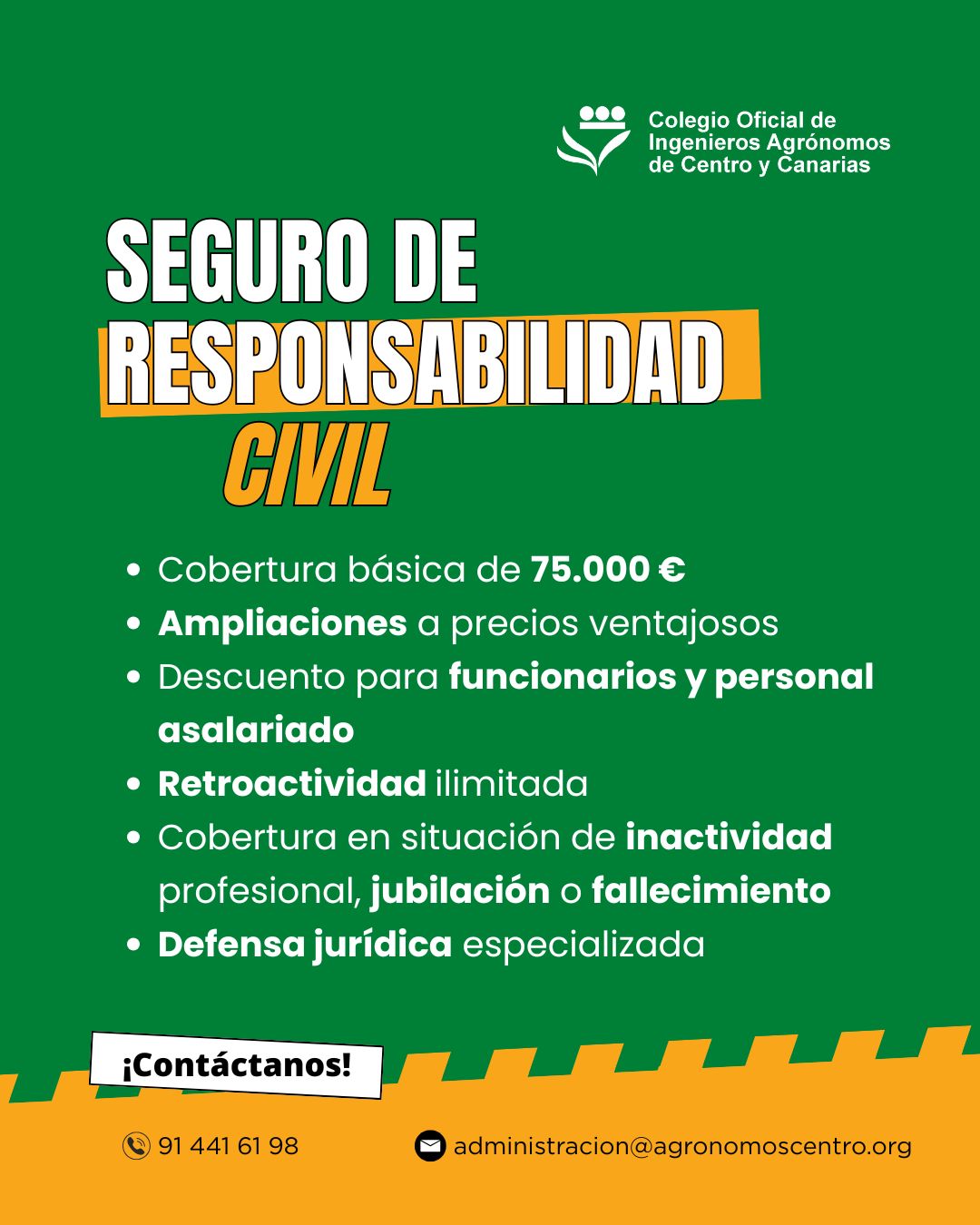 Seguro de responsabilidad civil para ingenieros agrónomos