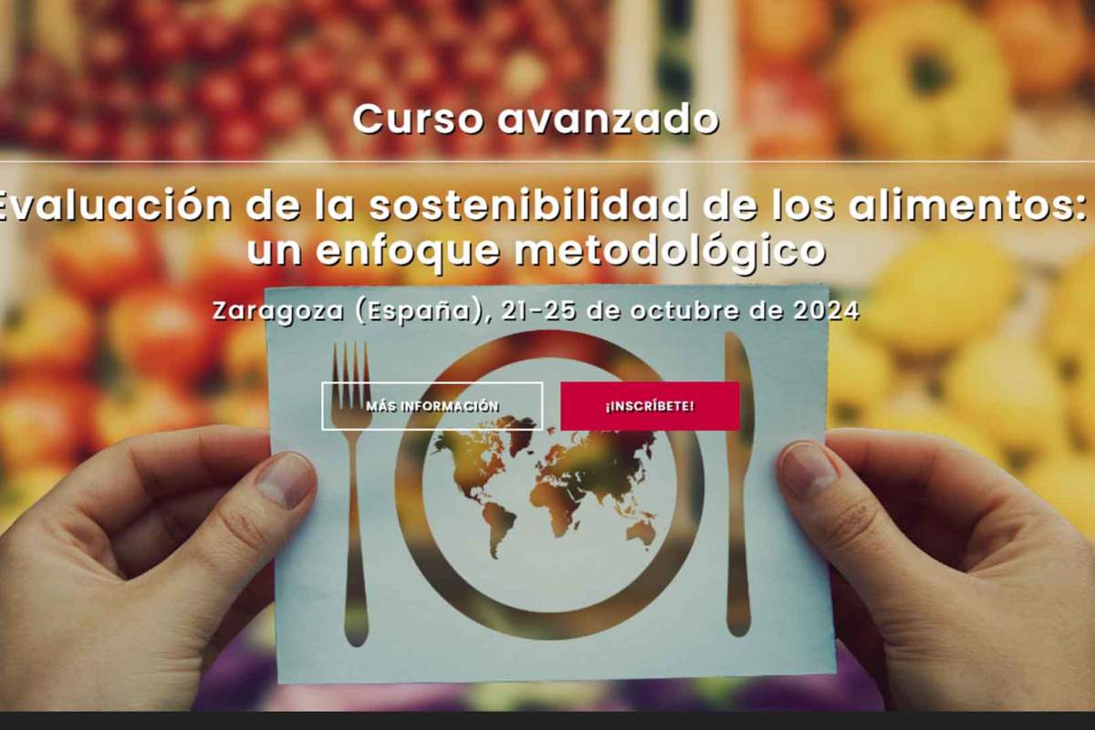 Curso "Evaluación de la sostenibilidad de los alimentos: un enfoque metodológico"