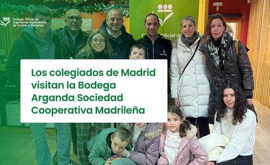 Los colegiados de Madrid visitan la Bodega Arganda Sociedad Cooperativa Madrileña 