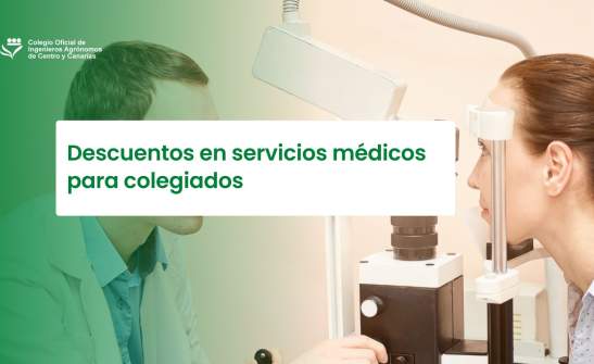 Descuentos en servicios médicos para colegiados