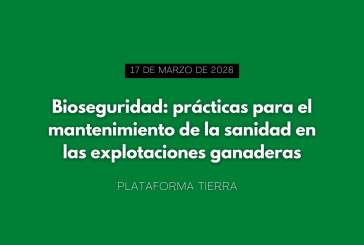 Webinario: “Bioseguridad: prácticas para el mantenimiento de la sanidad en las explotaciones ganaderas”