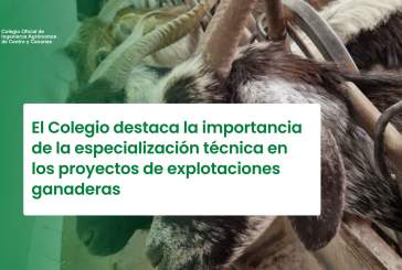 El Colegio destaca la importancia de la especialización técnica en los proyectos de explotaciones ganaderas