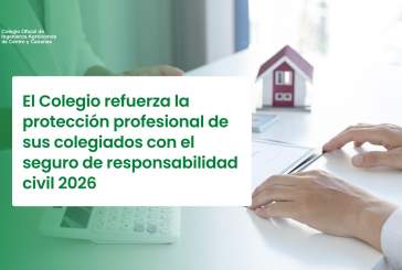 El Colegio refuerza la protección profesional de sus colegiados con el seguro de responsabilidad civil 2026