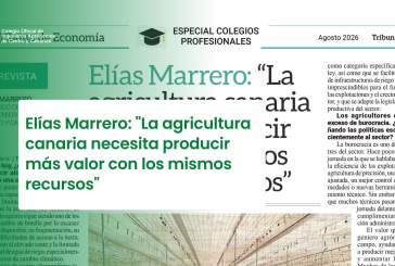Elías Marrero: "La agricultura canaria necesita producir más valor con los mismos recursos"