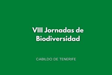 VIII Jornadas de Biodiversidad en Tenerife VIII Jornadas de Biodiversidad en Tenerife