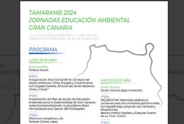 Tamaramb, Jornadas de Educación Ambiental de Gran Canaria (presencial)