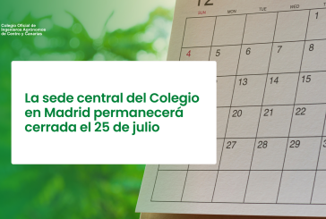 El 25 de julio el Colegio permanecerá cerrado por festivo