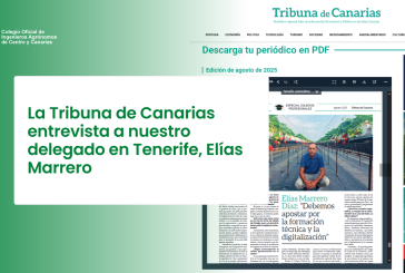 La Tribuna de Canarias entrevista a nuestro delegado en Tenerife, Elías Marrero