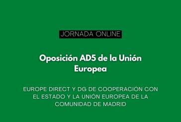 Jornada online sobre la oposición AD5 de la Unión Europea
