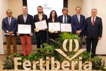 Fertiberia entrega sus premios a la Mejor Tesis Doctoral en Temas Agrícolas, que convoca con la colaboración del Colegio de Agrónomos