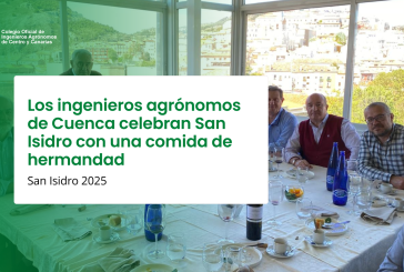 Los ingenieros agrónomos de Cuenca celebran San Isidro con una comida de hermandad