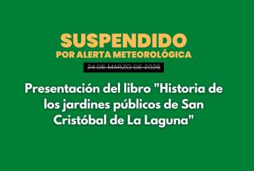Presentación del libro "Historia de los jardines públicos de San Cristóbal de La Laguna, Tenerife"
