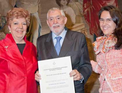 Fallece Andrés de León, Colegiado de Honor del Colegio de Ingenieros Agrónomos de Centro y Canarias