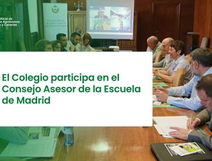 El decano participa en el Consejo Asesor de la Escuela de Madrid El decano participa en el Consejo Asesor de la Escuela de Madrid