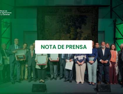 Cooperativas Agro-alimentarias, AIG Ingeniería Agroalimentaria y eComercio Agrario reciben las máximas distinciones del Colegio de Ingenieros Agrónomos