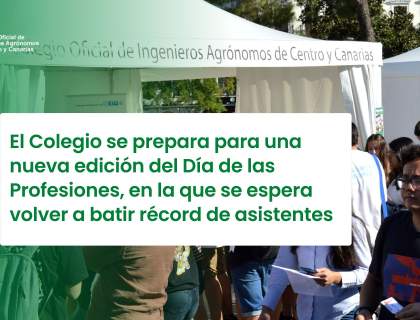 El Colegio se prepara para una nueva edición del Día de las Profesiones, en la que se espera volver a batir récord de asistentes