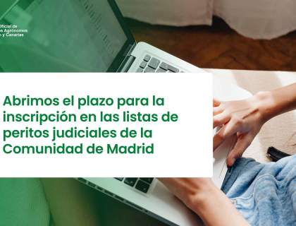 Abrimos el plazo para la inscripción en las listas de peritos judiciales de la Comunidad de Madrid