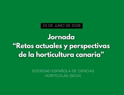 Jornada “Retos actuales y perspectivas de la horticultura canaria”