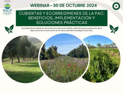 Webinar: Cubiertas y ecorregímenes de la PAC