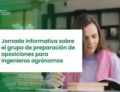 Jornada informativa sobre el grupo de preparación de oposiciones para ingenieros agrónomos