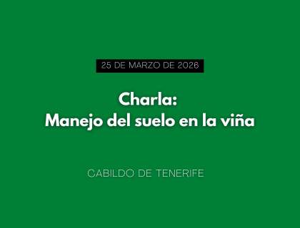 Charla "Manejo de suelo en la viña" en Guía de Isora