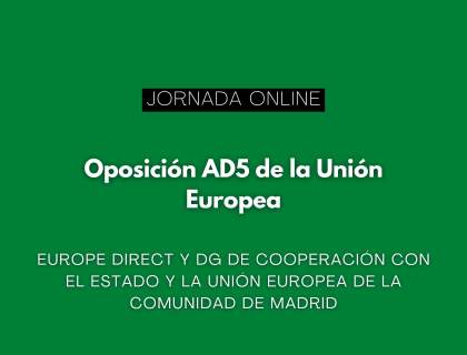 Jornada online sobre la oposición AD5 de la Unión Europea