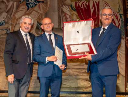 La empresa canaria Agroislas recibe la Placa de Honor del Colegio de Ingenieros Agrónomos