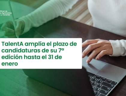 TalentA amplía el plazo de candidaturas de su 7ª edición hasta el 31 de enero