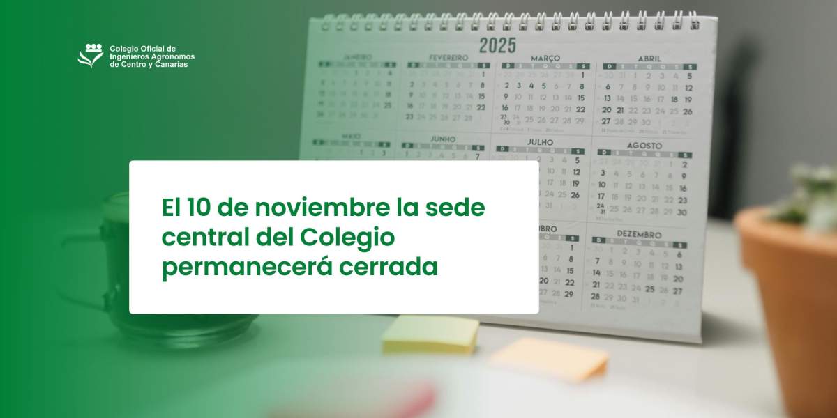 El 10 de noviembre la sede central del Colegio permanecerá cerrada