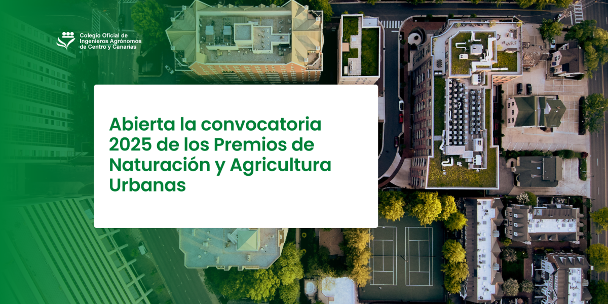 Abierta la convocatoria 2025 de los Premios de Naturación y Agricultura Urbanas