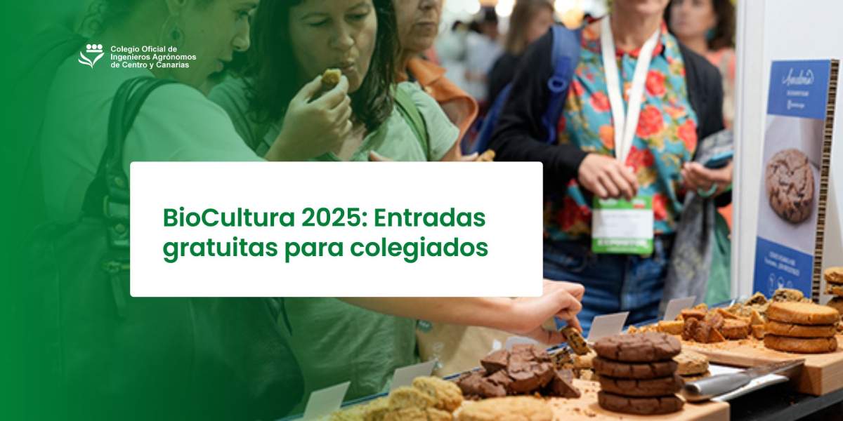 BioCultura 2025: Entradas gratuitas para colegiados BioCultura 2025: Entradas gratuitas para colegiados