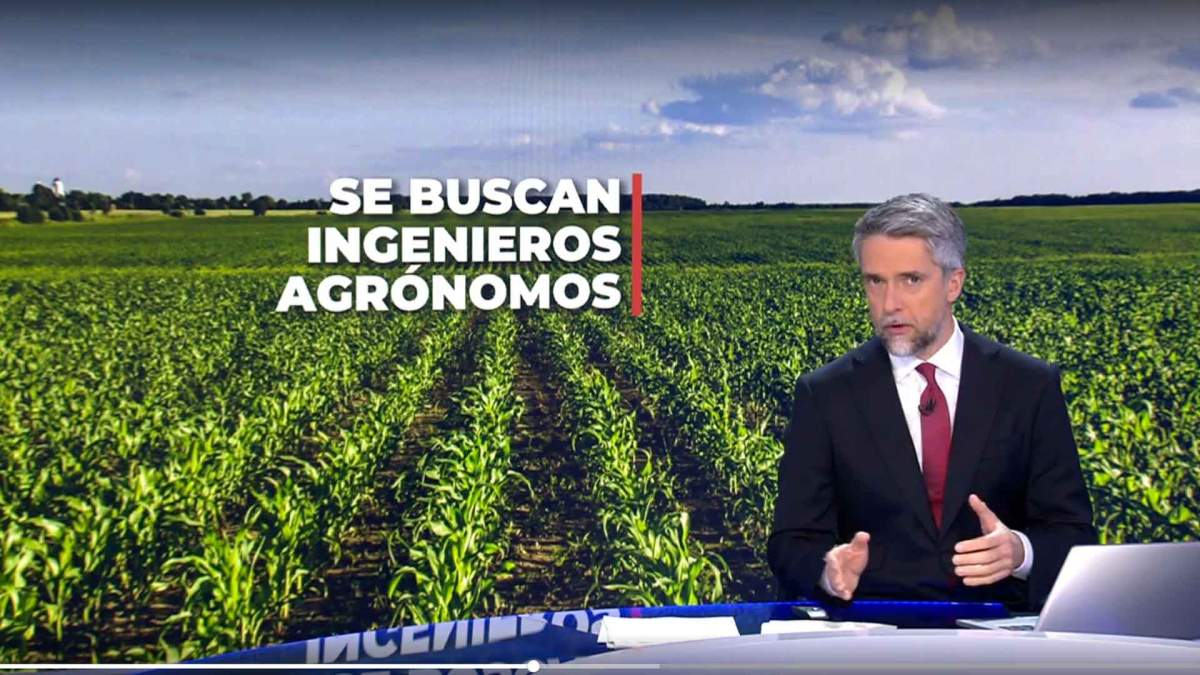 Los ingenieros agrónomos en el informativo de Telecinco