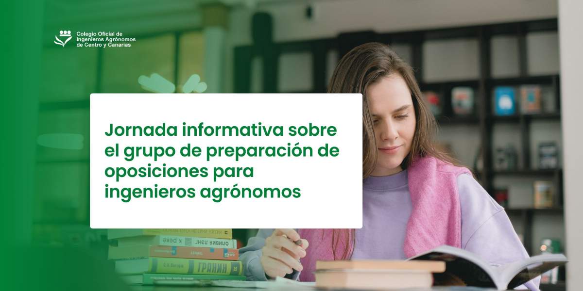 Jornada informativa sobre el grupo de preparación de oposiciones para ingenieros agrónomos