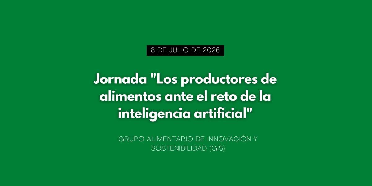 Jornada "Los productores de alimentos ante el reto de la inteligencia artificial"