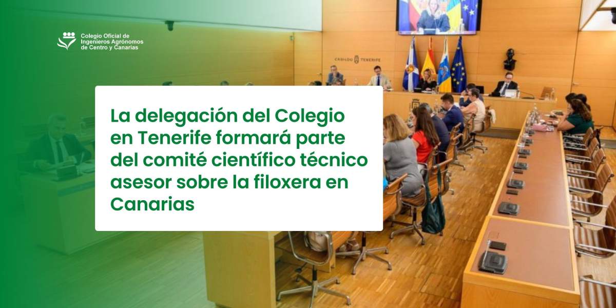 La delegación del Colegio en Tenerife formará parte del comité científico técnico asesor sobre la filoxera en Canarias