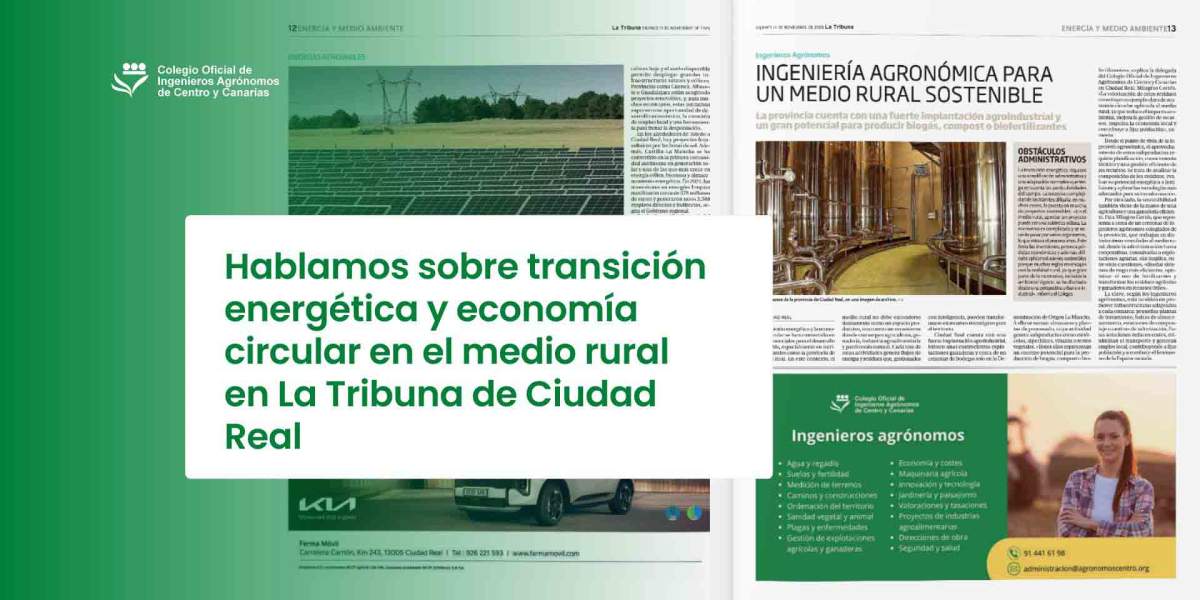 Hablamos sobre transición energética y economía circular en el periódico La Tribuna de Ciudad Real