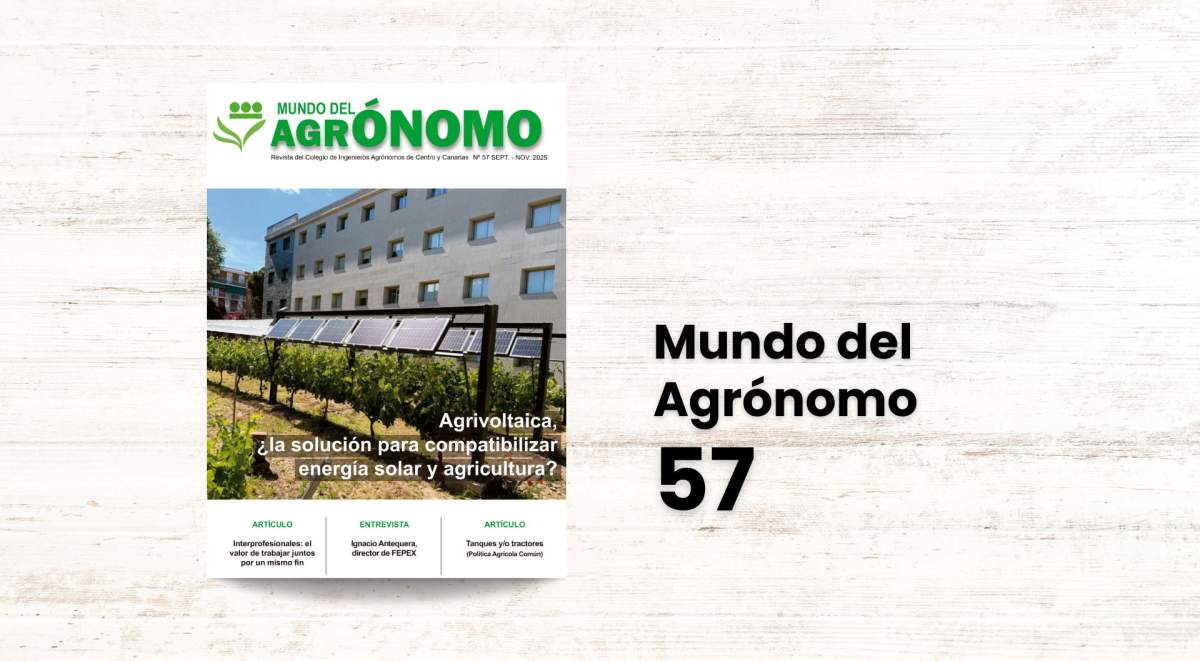 Mundo del Agrónomo, la revista del Colegio de Ingenieros Agrónomos de Centro y Canarias