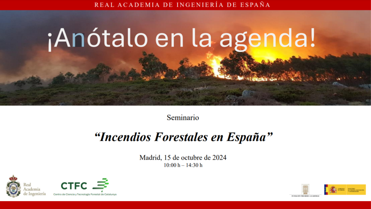 Seminario “Incendios forestales en España”