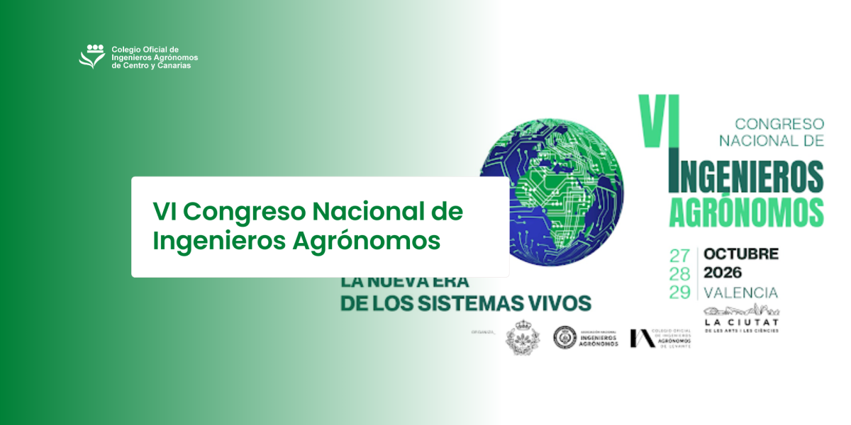 Valencia acogerá el VI Congreso Nacional de Ingenieros Agrónomos