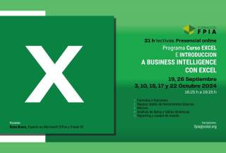 Curso Excel e Introducción a Business Intellience con Excel