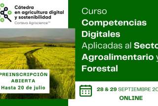 Curso "Competencias digitales aplicadas al sector agroalimentario y forestal"