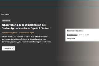 Webinario sobre robotización en la agricultura al aire libre